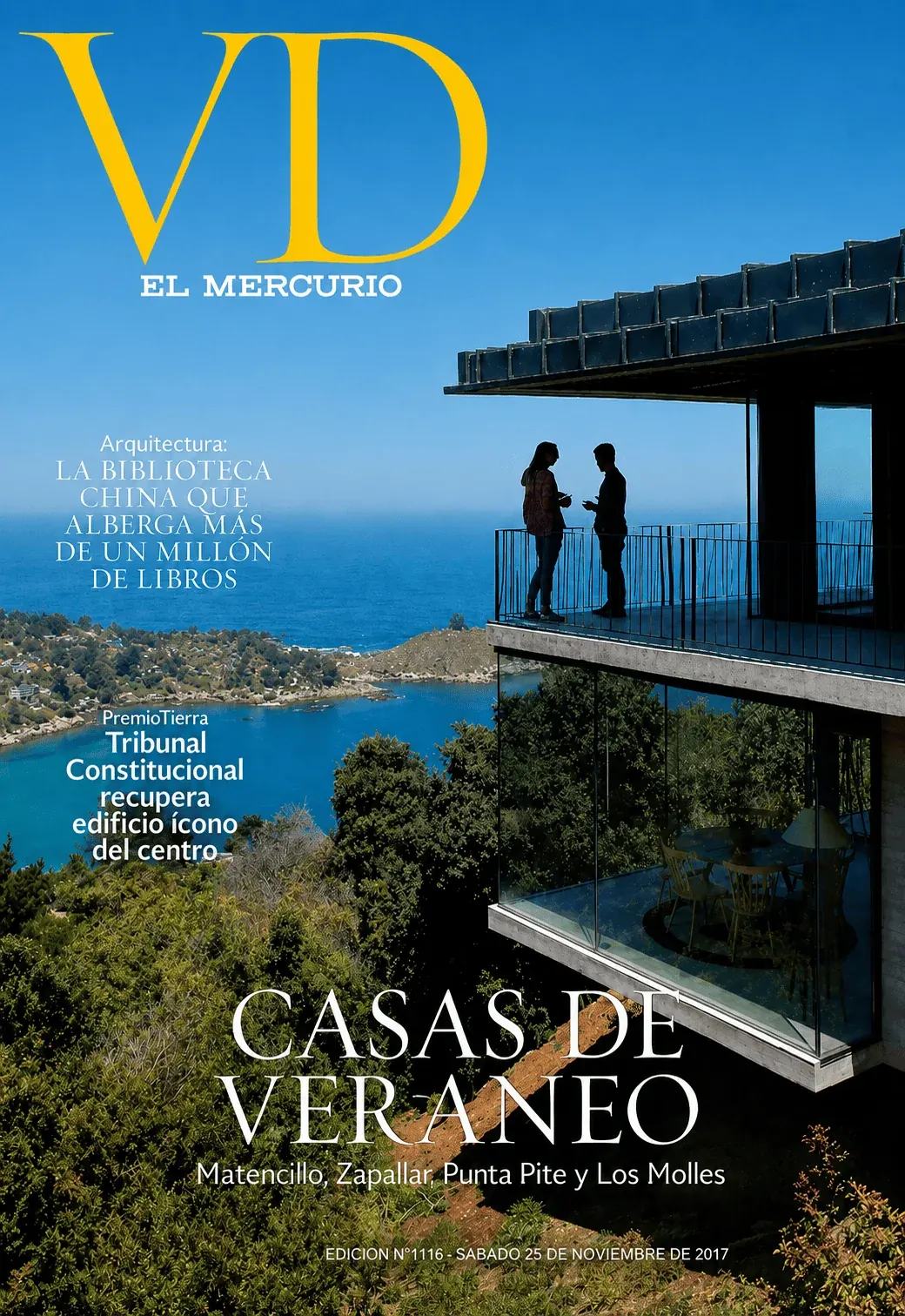 Revista VD — Casas de verano, Casa 59, Zapallar 2017