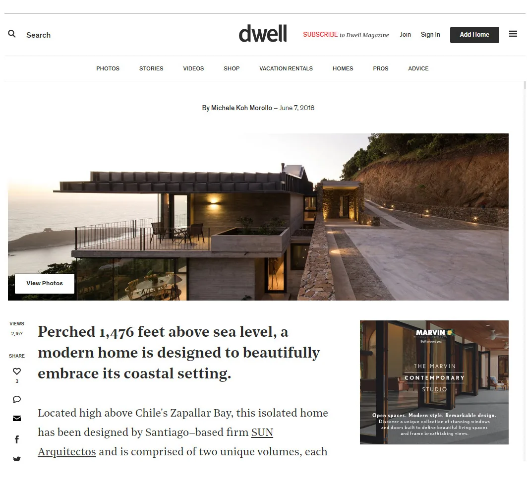 El Boldo House — Dwell