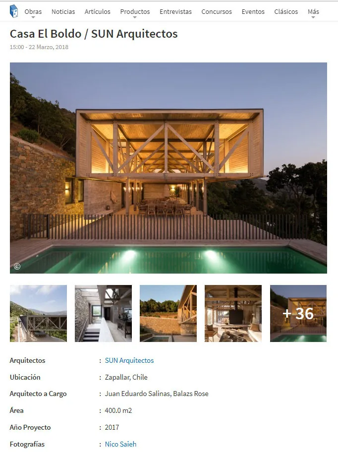 Casa El Boldo Zapallar — Plataforma Arquitectura