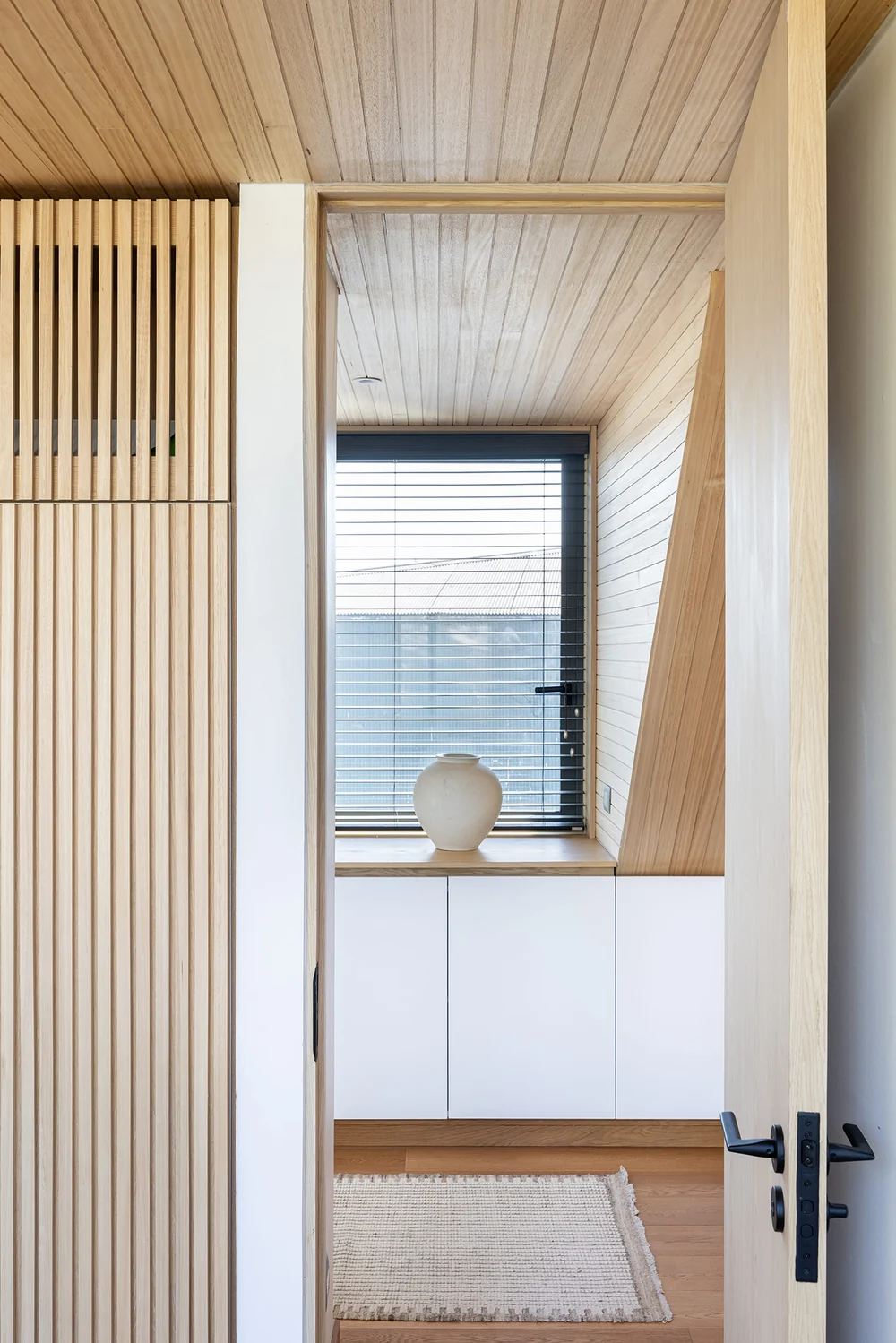 Casa Buenaventura — detalle de carpintería y madera