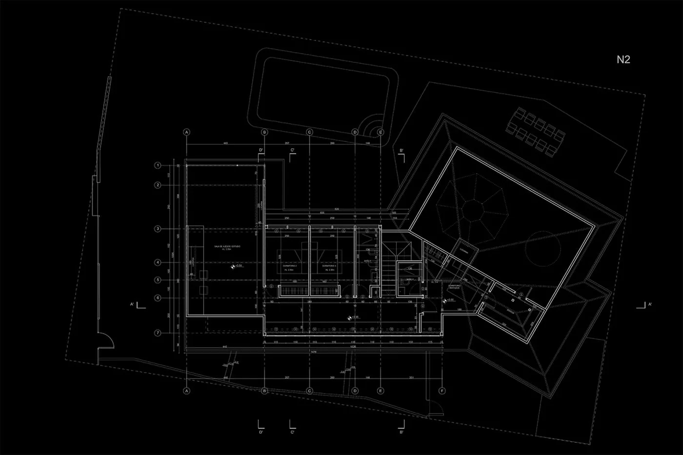 Casa Buenaventura — planta nivel 2