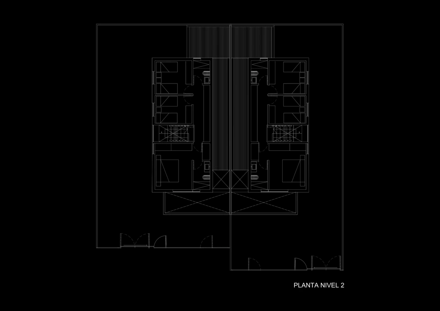 Casa Apolo — planta nivel 2