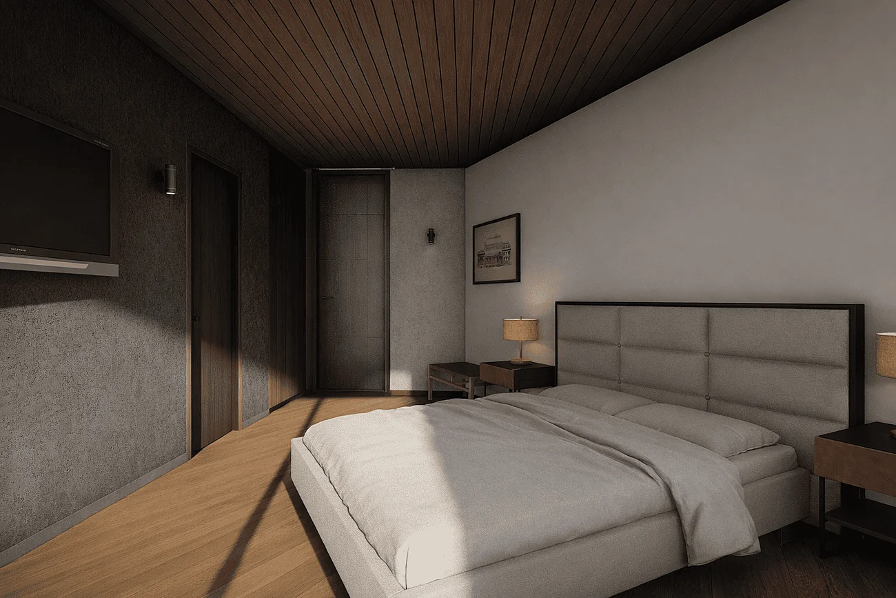Hotel Vallenar — habitación matrimonial