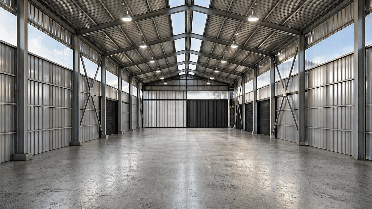 Remaval — interior del galpón de producción